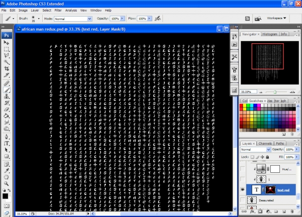 Creation of Red Green Blue: Step 2